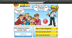 Desktop Screenshot of kids-wingtsun.de