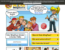 Tablet Screenshot of kids-wingtsun.de